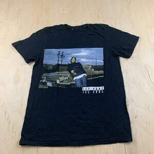 Ice Cube Graphic T Shirt Black Rap Hip Hop Mens Medium Vintage Style Streetwear